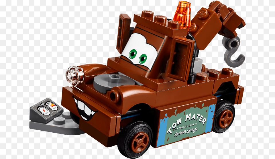 Junkyard Lego Mater Tow Truck, Tow Truck, Transportation, Vehicle, Bulldozer Png