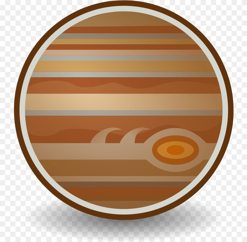 Jupiter, Wood, Disk, Home Decor Png