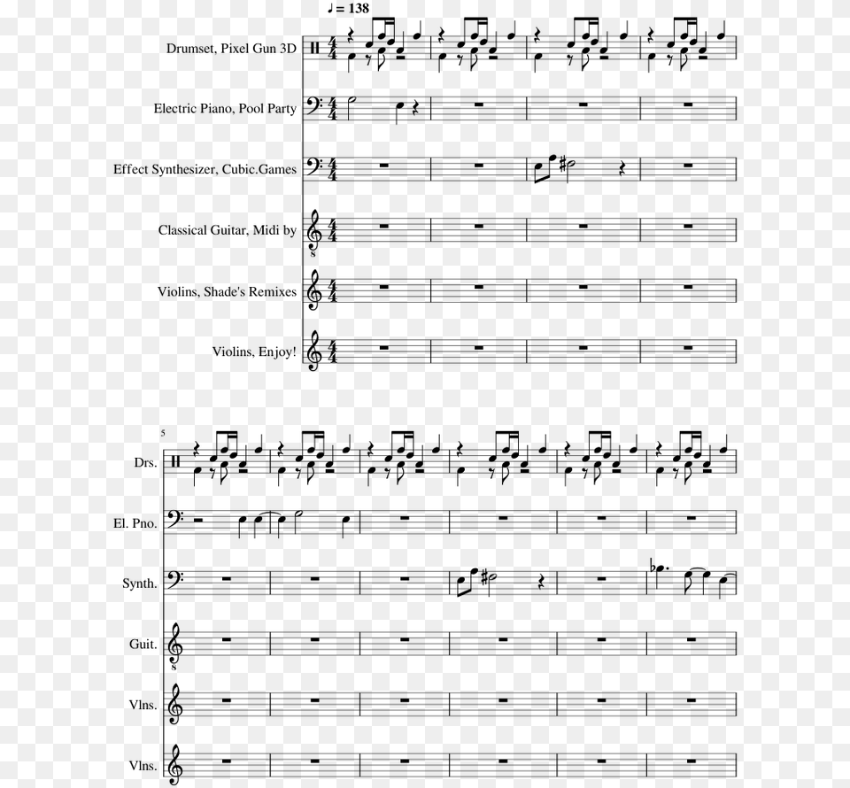 Jupiter Sheet Music Oboe, Gray Free Png