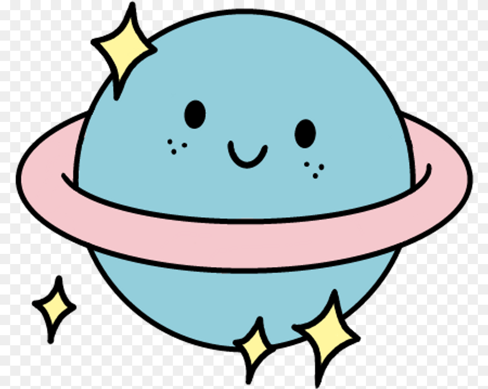 Jupiter Uranus Transparent Cute Planet Clipart, Astronomy, Outer Space, Clothing, Hat Png