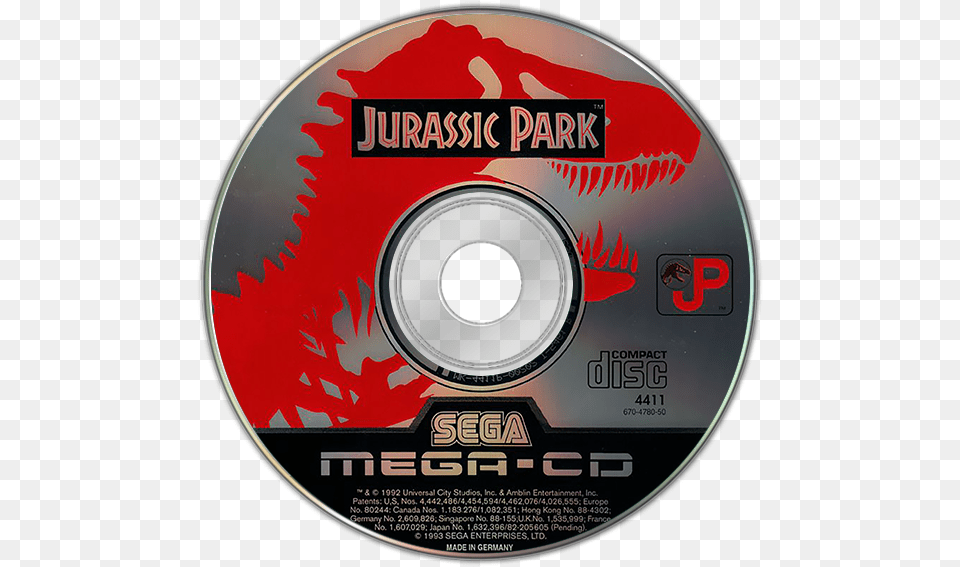Jurassic Park, Disk, Dvd Free Png