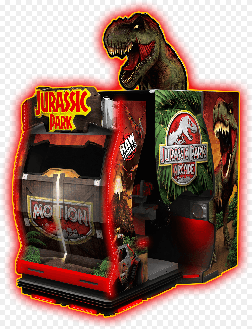 Jurassic Park Arcade Game Jurassic Park Arcade Game, Animal, Dinosaur, Reptile Free Png Download