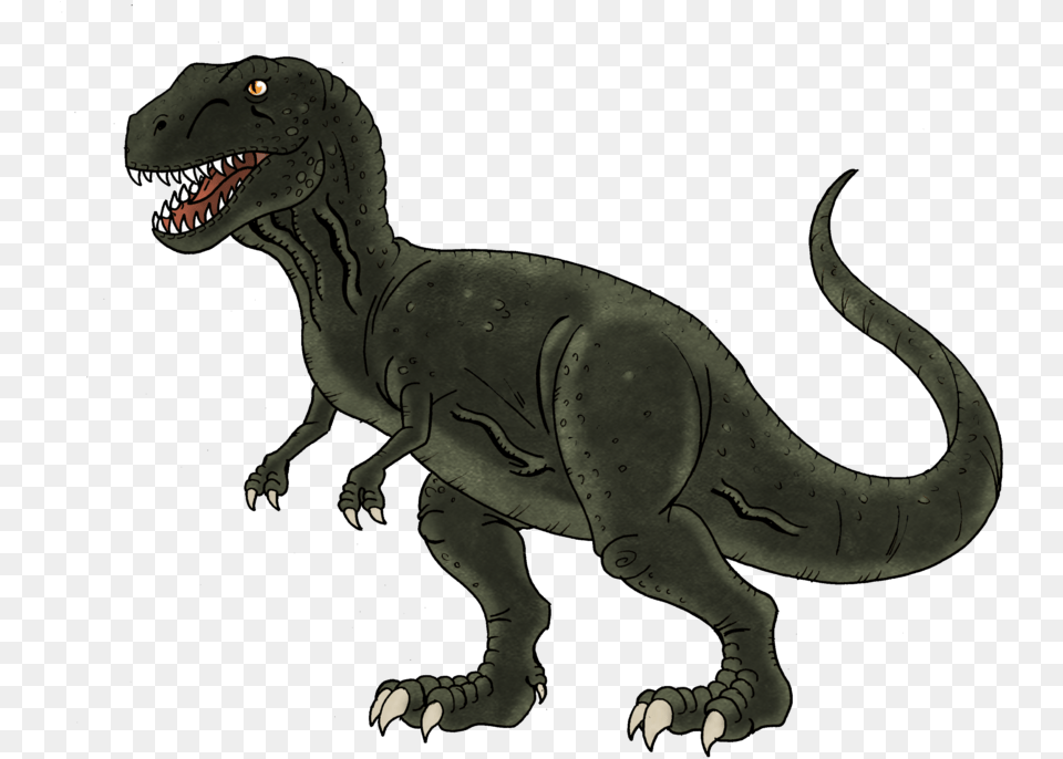 Jurassic Park Chaos Effect Thrasher T Rex Clipart T Rex, Animal, Dinosaur, Reptile, T-rex Png Image