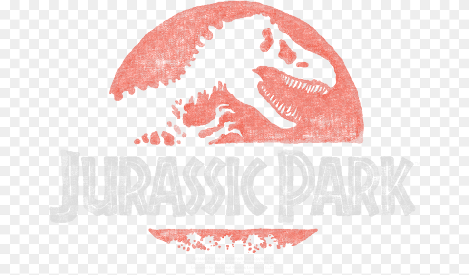 Jurassic Park Faded Logo Men39s Regular Fit T Shirt Jurassic Park, Advertisement, Poster Png