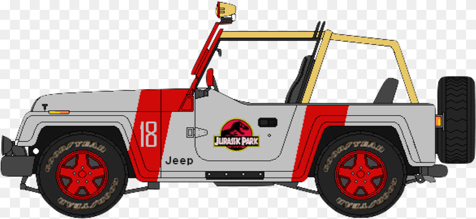 Jurassic Park Jeeps, Car, Jeep, Transportation, Vehicle Free Png Download