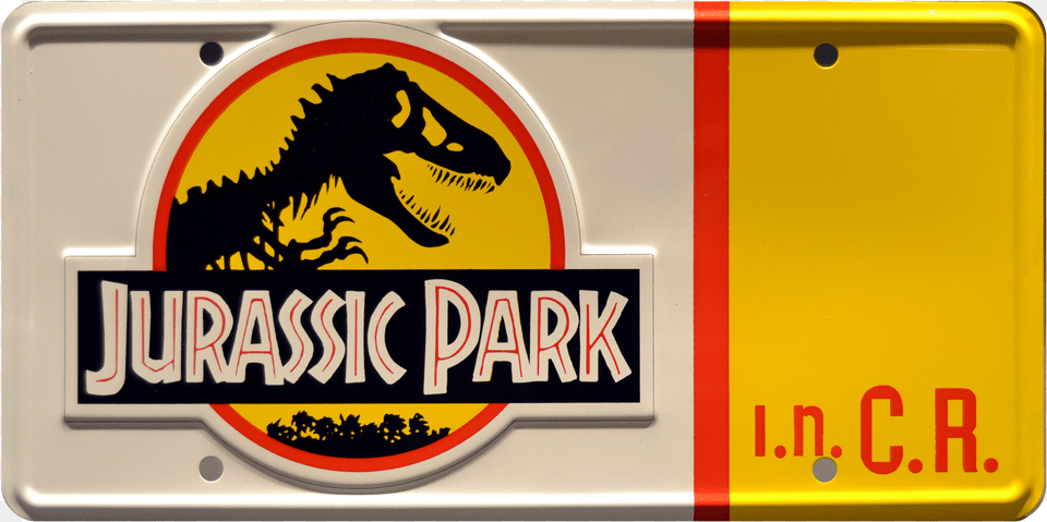 Jurassic Park Number Plate, License Plate, Transportation, Vehicle, Logo Free Png Download