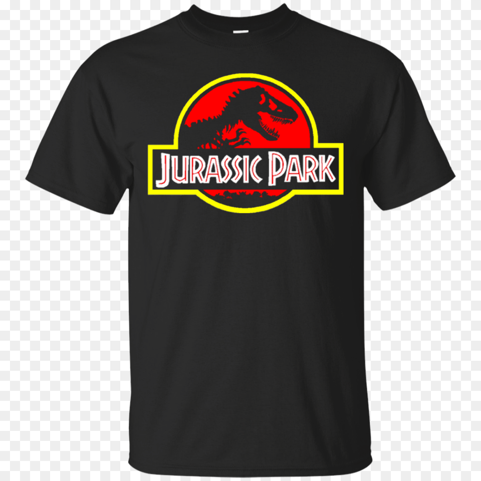Jurassic Park Original Movie Logo T Rex Dinosaur Licensed, Clothing, T-shirt, Shirt Free Transparent Png