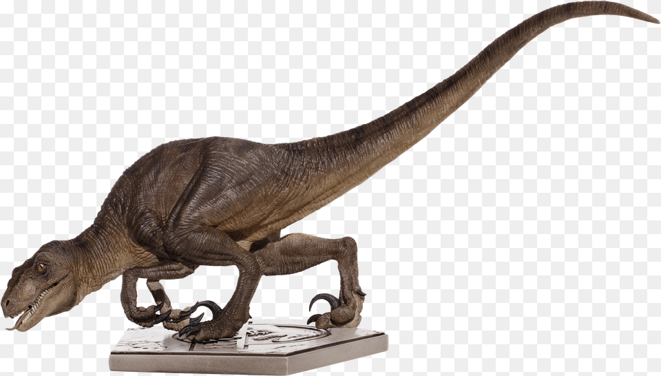Jurassic Park Raptor Statue, Animal, Dinosaur, Reptile, T-rex Free Png