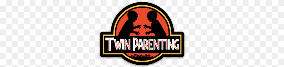 Jurassic Park Style Twin Parenting Magnet Twin T Shirt Company, Logo, Boy, Child, Male Free Png Download