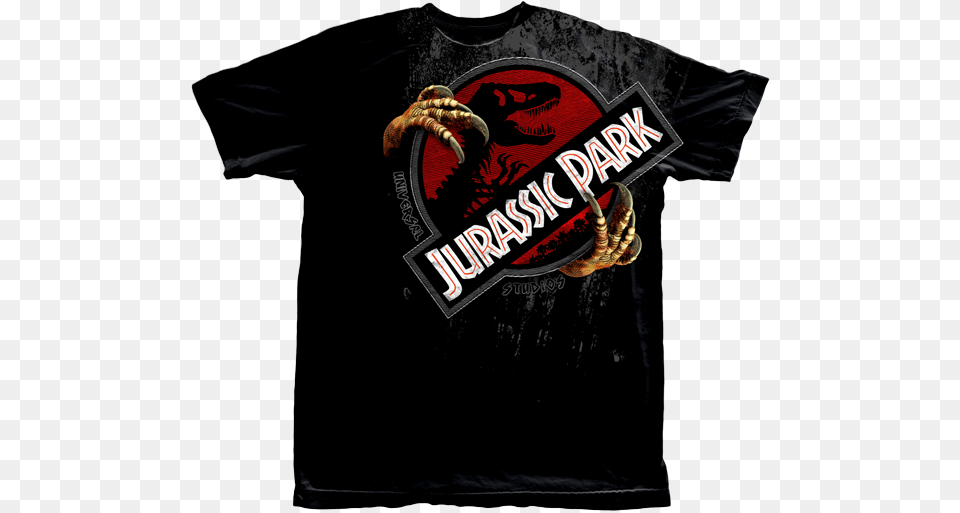 Jurassic Park Universal Studios Dying Fetus Die With Integrity Shirt, Clothing, T-shirt, Electronics, Hardware Png Image