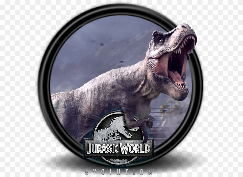 Jurassic World Evolution Image Jurassic World Evolution Icon, Animal, Dinosaur, Reptile, T-rex Free Png