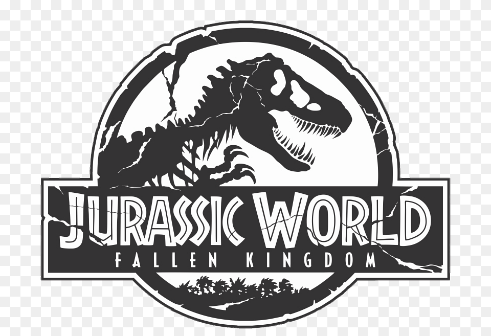 Jurassic World Fallen Kingdom Logo, Animal, Dinosaur, Reptile Png