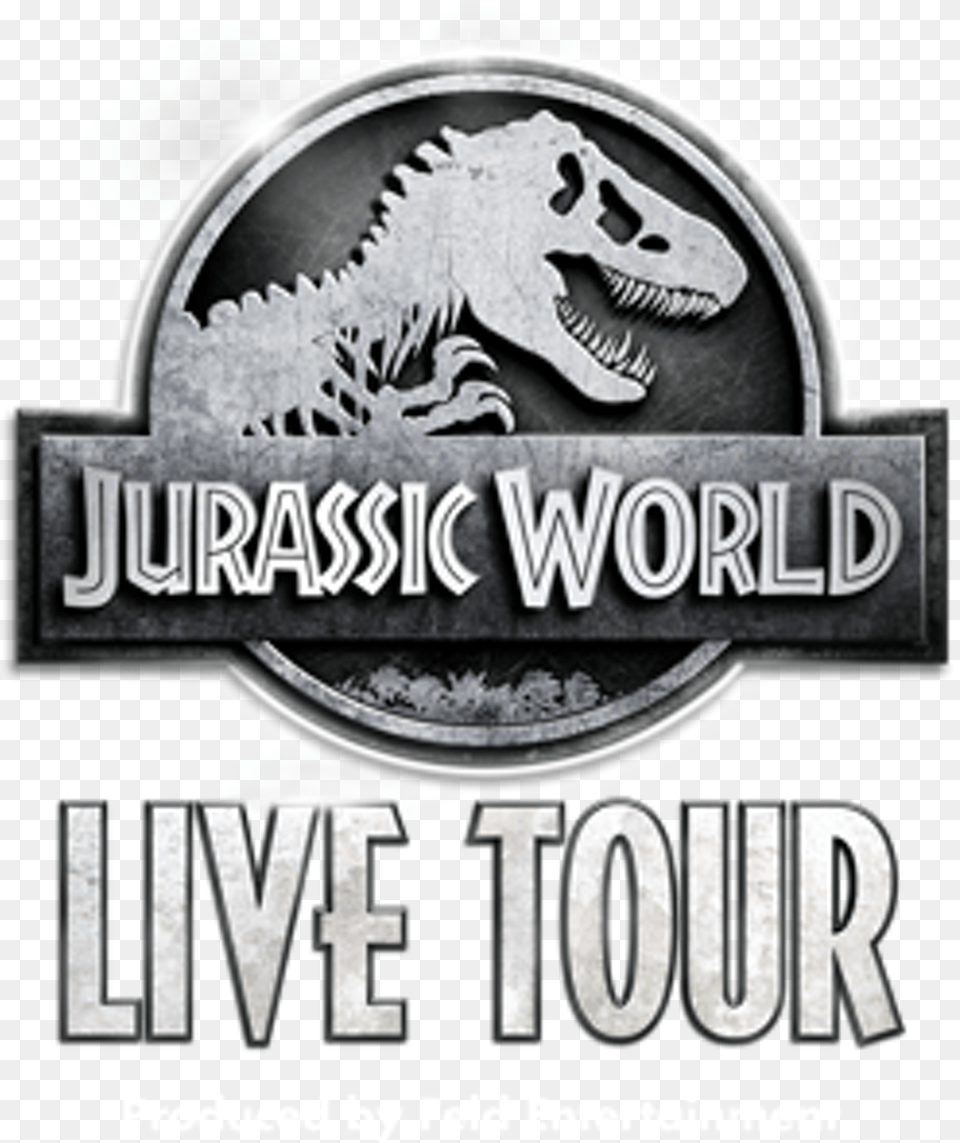Jurassic World Live Ticket, Emblem, Symbol, Logo, Animal Png Image