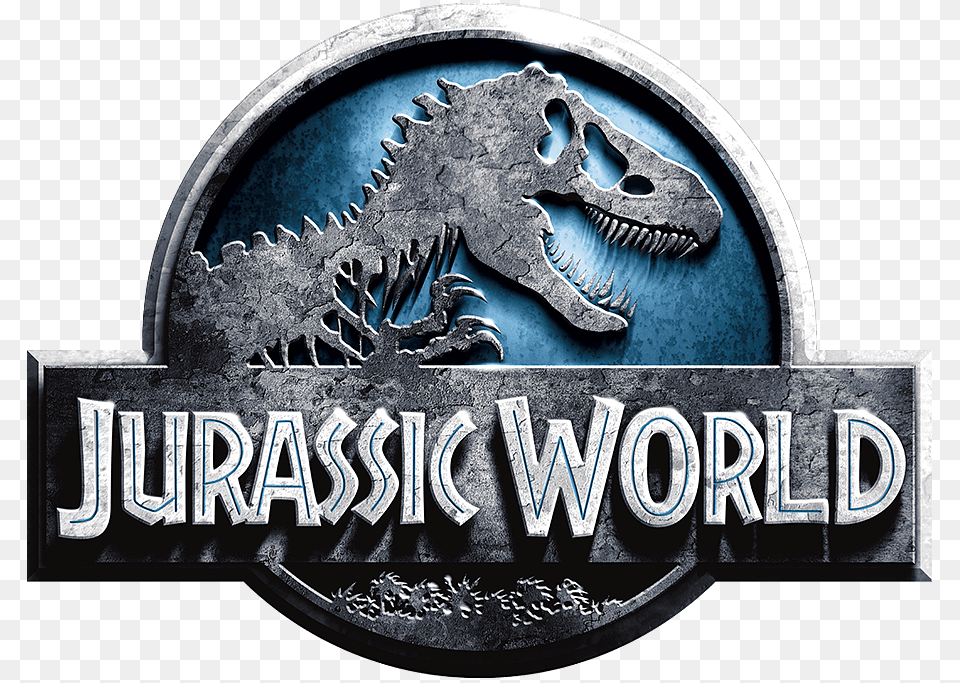 Jurassic World Logo, Animal, Dinosaur, Reptile, Emblem Free Transparent Png