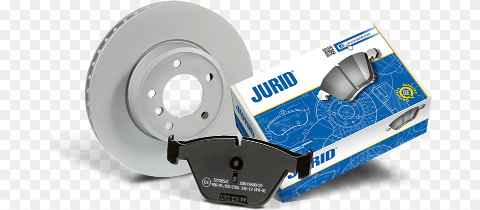 Jurbrake Pad Disc Pack Brake Disc Set 2 Ferodo Volvo V70 Xc70 S70, Machine, Qr Code, Coil, Disk Png