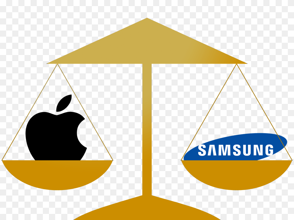 Jury Again Punishes Samsung For Copying Apple Leafu0026core Apple And Samsung Free Png Download