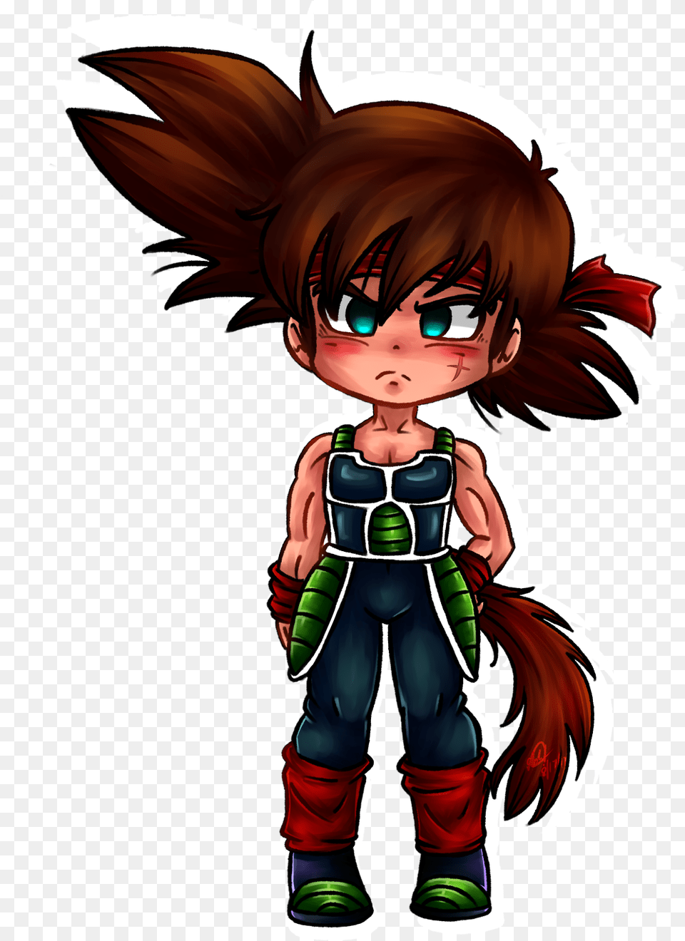 Just A Chibi Bardock Cartoon, Book, Comics, Publication, Baby Png Image