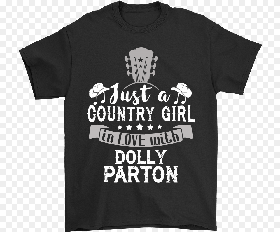 Just A Country Girl In Love With Dolly Parton Shirts Active Shirt, Clothing, T-shirt Png Image