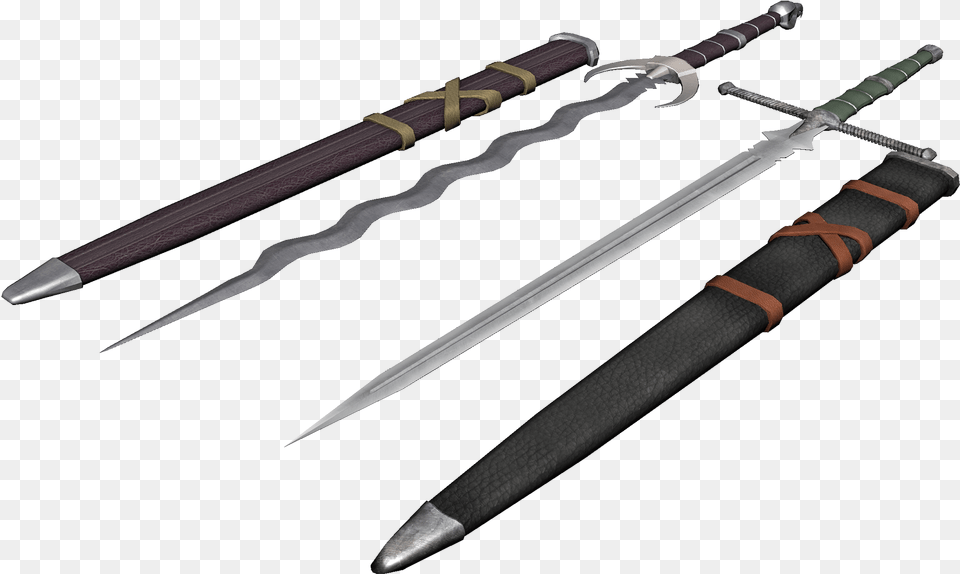 Just A Couple Of Swords I Designed Based Off The Popular Dagger, Sword, Weapon, Blade, Knife Png