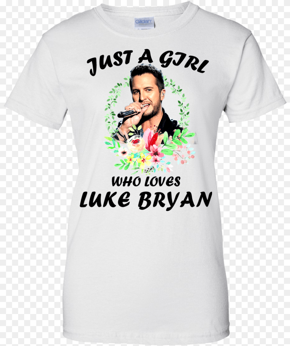 Just A Girl Who Loves Luke Bryan Shirt Hoodie 5 Unicorn 95 Ninja T Shirt, Clothing, T-shirt, Adult, Male Free Png