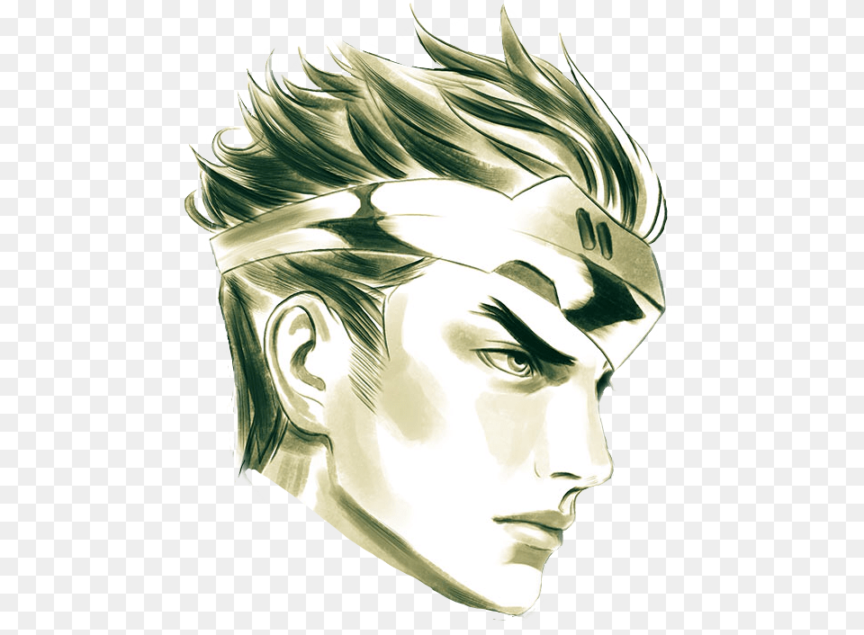 Just A Lil Something I Threw Togther Young Genji Shimada Fan Art, Adult, Person, Woman, Female Png