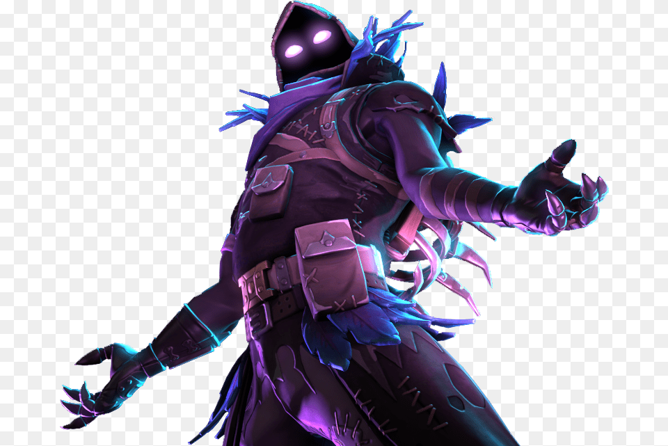 Just A Little Raven Render Fortnitebr Fortnite Render, Adult, Female, Person, Woman Png