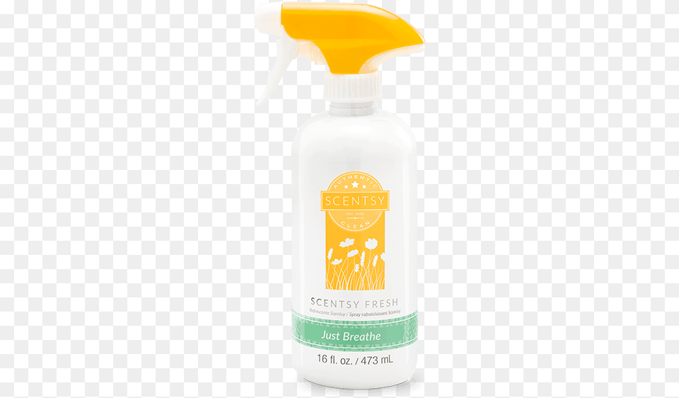 Just Breathe Scentsy Fresh Scentsy Clean, Bottle, Lotion, Shaker, Cosmetics Free Transparent Png