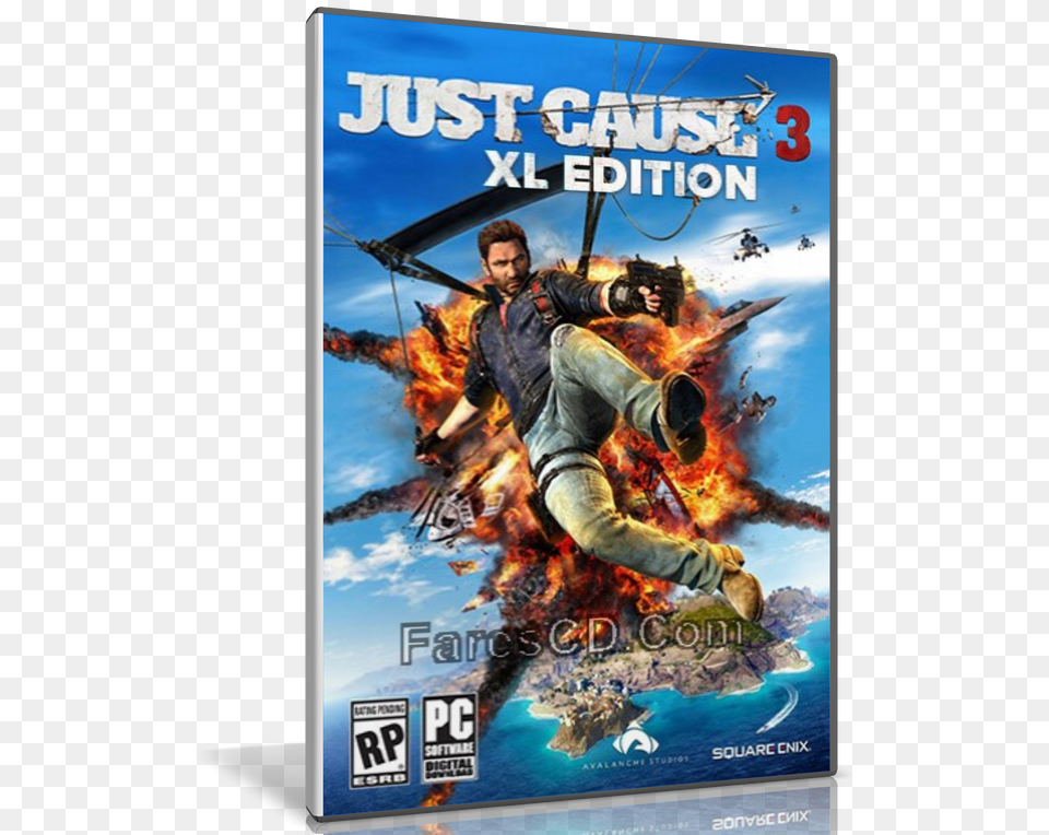Just Cause 3 Cpy, Book, Publication, Adult, Male Free Transparent Png