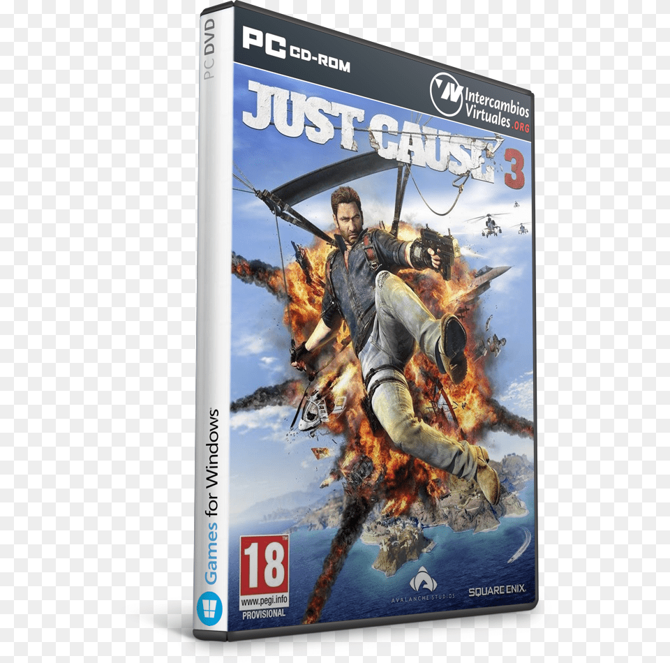Just Cause 3 Cpy Just Cause 3 Dvd Rom, Adult, Person, Man, Male Png