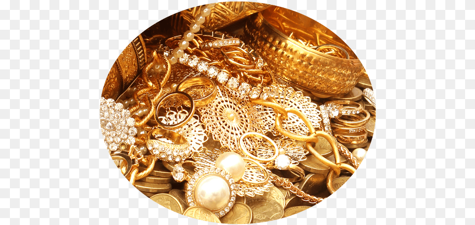 Just Clean Out Your Jewelry Box Broken Chains Old Gold And Jewels Treasure, Accessories, Chandelier, Lamp Png