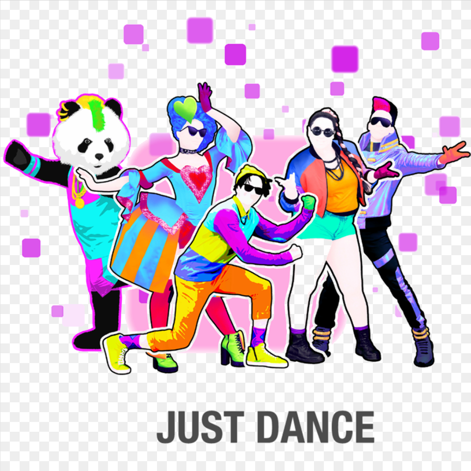 Just Dance Full Elenco Canzoni Transparent, Graphics, Art, Purple, Person Free Png