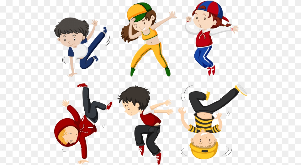 Just Dance Picture Of Someone Dancing Clip Art Talent Hip Hop Dancer Clipart, Baby, Person, Face, Head Png Image