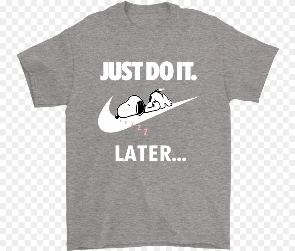Just Do It The Peanuts Movie Snoopy Nike Logo Shirt Negan Just Do It Black Hoodie S, Clothing, T-shirt Free Png