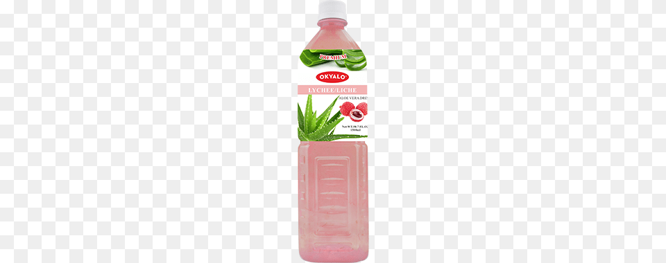Just Drink Aloe Vera Juice With Lychee Flavor Aloe Vera Drink, Herbal, Herbs, Plant, Food Png
