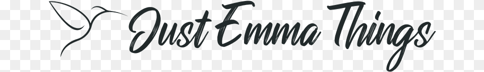 Just Emma Things Calligraphy, Handwriting, Text Png Image