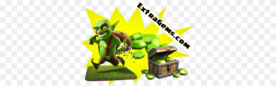 Just Enter Your Player Name Click The Button Below Clash Of Clans Goblin Level Max, Treasure, Green, Baby, Person Png