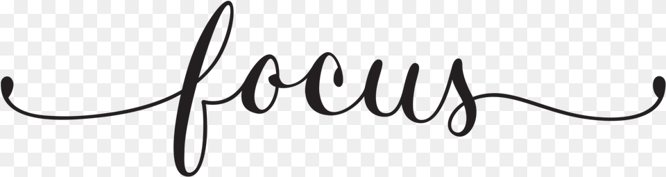 Just Focus Focus Typography, Handwriting, Text, Signature Free Png