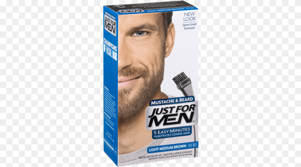 Just For Men Beard Dye For Eyebrows, Head, Person, Microphone, Electrical Device Free Png