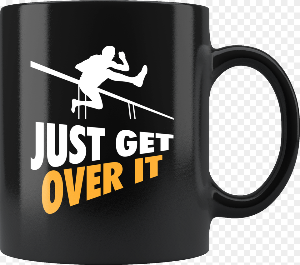 Just Get Over It, Cup, Adult, Male, Man Png