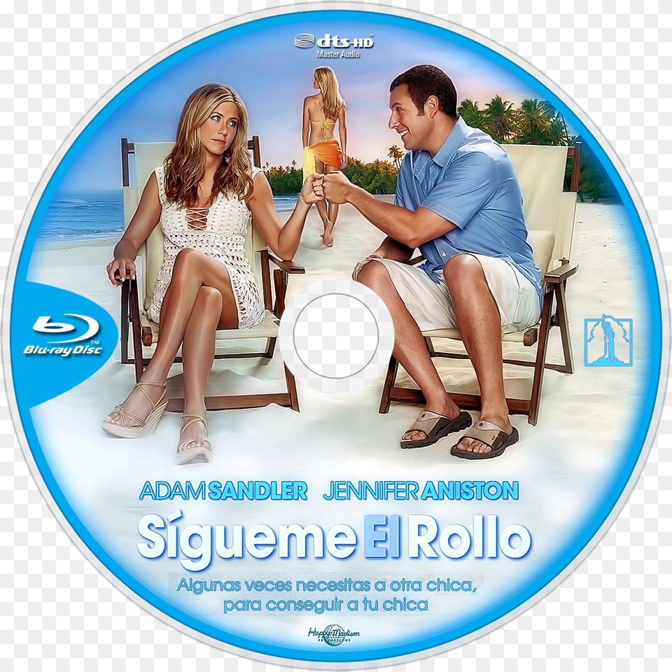 Just Go With It Bluray Disc Image, Adult, Person, Disk, Dvd Free Png