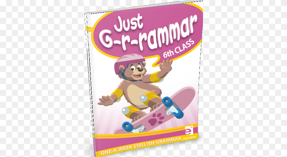 Just Grammar 6th Class Just Grammar 4th Class, Advertisement, Baby, Person, Poster Png Image