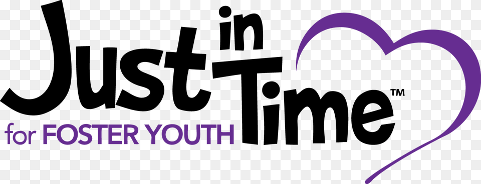 Just In Time For Foster Youth Just In Time, Logo, Text Png