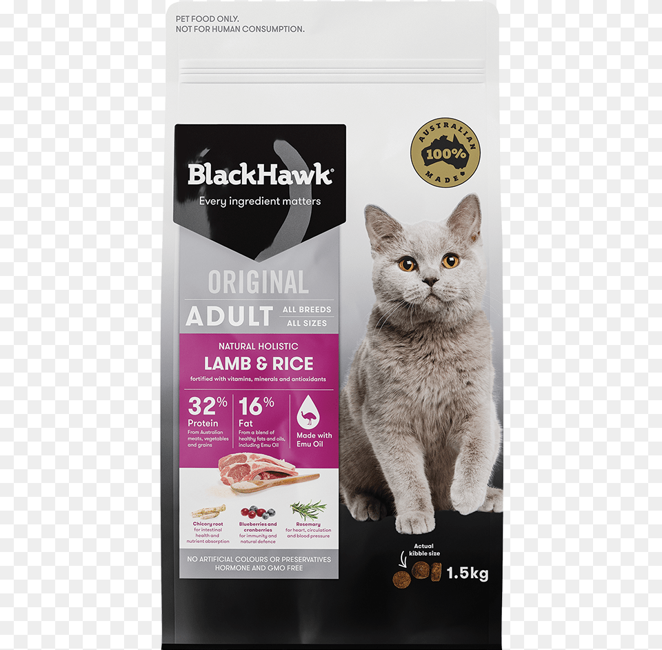 Just Introduced Australian Food Black Hawk To Blackhawk Cat, Advertisement, Poster, Animal, Mammal Free Png Download