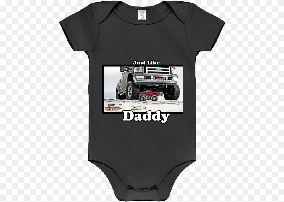 Just Like Daddy Onesiedata Rimg Lazydata Rimg Car Guys Baby Clothes, Clothing, T-shirt, Machine, Transportation Free Png