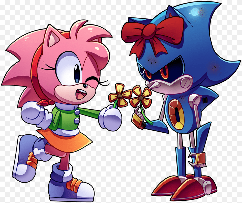 Just Loved The Clasico Sonic Amy, Book, Comics, Publication, Baby Free Png Download