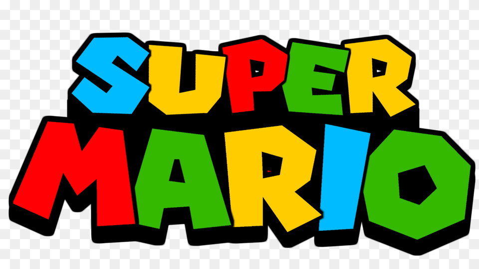 Just Made Mario Logo From Scratch Mario, Text, Symbol, Scoreboard Free Png Download