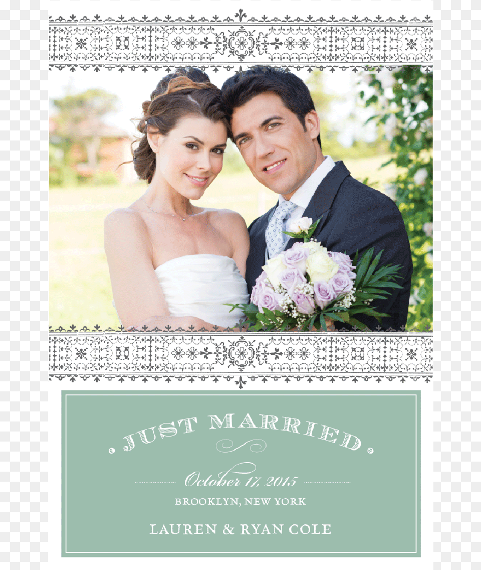 Just Married Announcement, Flower Bouquet, Plant, Flower, Flower Arrangement Free Transparent Png