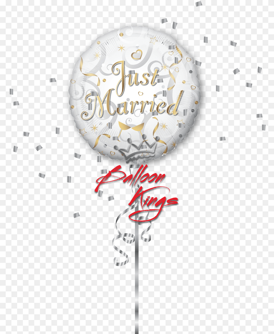 Just Married Balloon Sweet Sixteen, Ball, Golf, Golf Ball, Sport Free Png