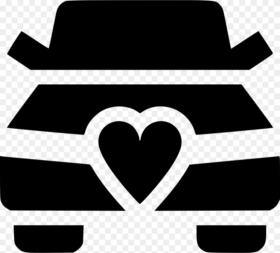 Just Married Car Car, Stencil, Clothing, Hat, Silhouette Free Transparent Png