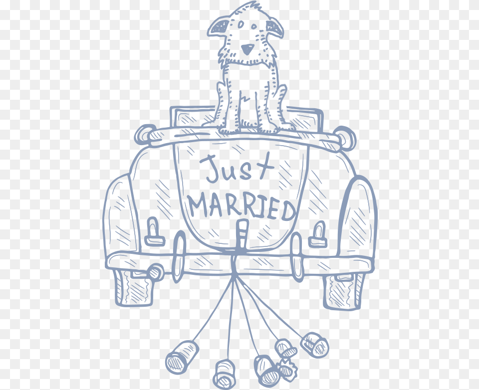 Just Married Car Just Married Vector, Logo, Emblem, Symbol, Device Free Png